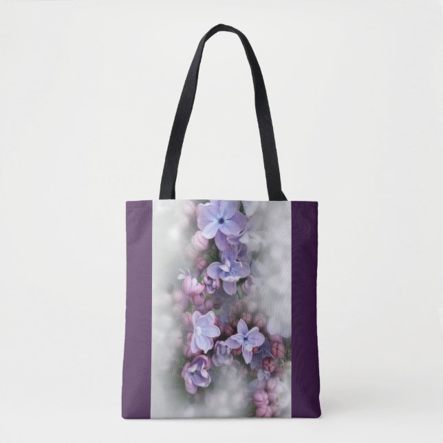 Lilac blüht tasche (Vorderseite)