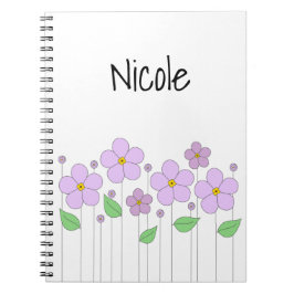 Lilac Blume Foto Notebook Notizblock