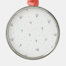 Lilac Blume Keramik Ornament Aus Metall