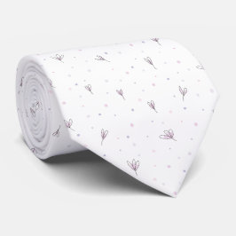 Lilac Blume Krawatte