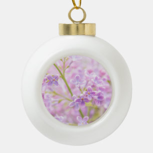 Lilac Blume Mist Keramik Kugel-Ornament