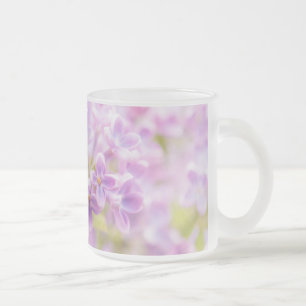 Lilac Blume Mist Mattglastasse