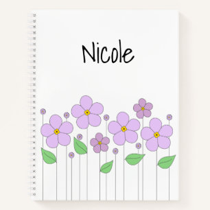 Lilac-Blume Notizbuch