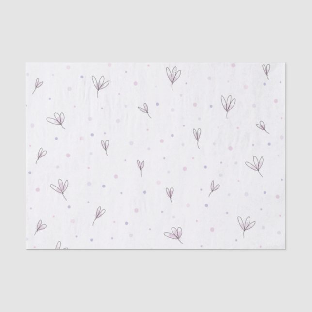 Lilac Blume Seidenpapier (Vorderseite)