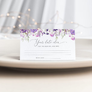 Lilac Blumen Datum Ideen Nacht. Datum jar Begleitkarte