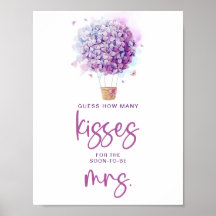 Lilac Butterflies wie viele Küsse für die Braut