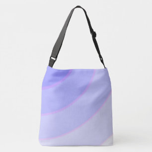 Lilac Circular Wirbel ombre Tragetaschen Mit Langen Trägern