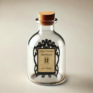 Lilac Clovens Apothekar: Merkur Aufkleber