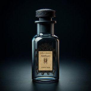 Lilac Clovens Apothekar: Vampirfangs Aufkleber