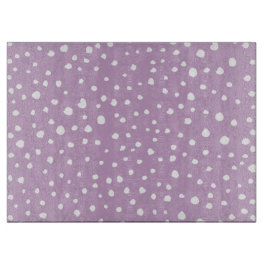 Lilac-Dalmatiner-Punkte, Dalmatiner-Punkte, gepunk Schneidebrett
