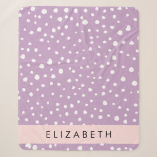 Lilac Dalmatiner Spots, Dalmatiner Punkte, Ihr Nam Sherpadecke