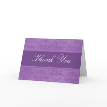 Lilac Damask Vielen Dank