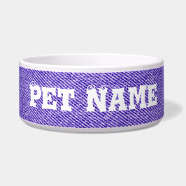 Lilac Denim Napf