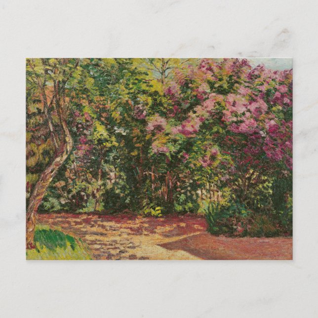 Lilac, der Garten des Künstlers Postkarte (Vorderseite)