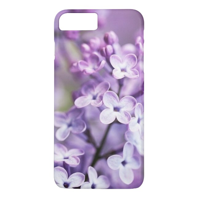 Lilac Design iPhone Case (Rückseite)