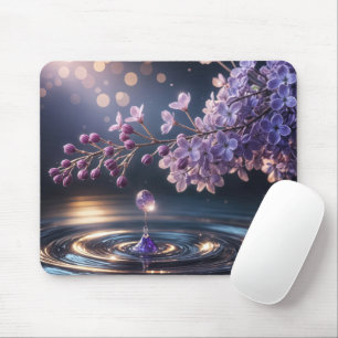 Lilac Dewdrop Mousepad