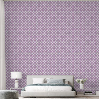 Lilac Dream: Einfache Herzschale und -klemme Tapete