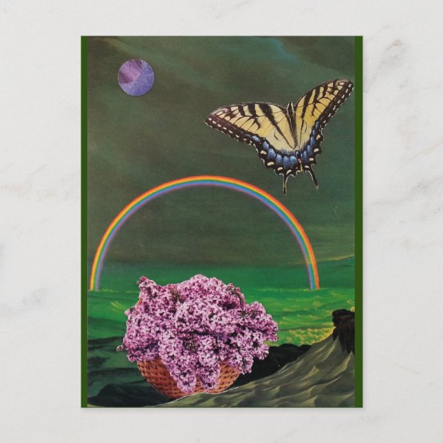 Lilac Dreams Postcard Postkarte (Vorderseite)