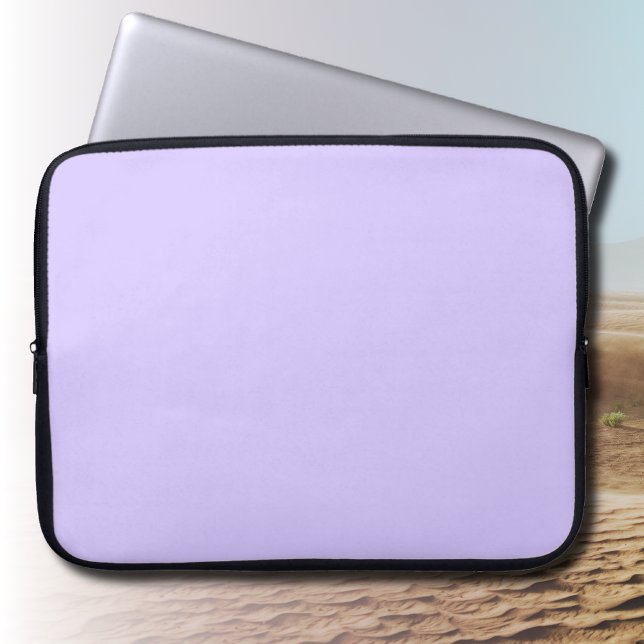 Lilac Dreams Solid Color | Klassisches Elegant Laptopschutzhülle (Von Creator hochgeladen)