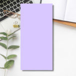Lilac Dreams Solid Color | Klassisches Elegant Magnetischer Notizblock<br><div class="desc">Lilac Dreams Solid Color | Classic | elegant | Trendy | Stilvoll | Geschenk | Lila Farbtöne</div>