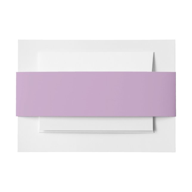 Lilac Einladungsbanderole (Vorderseite Beispiel)