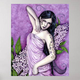 Lilac Fairy Poster