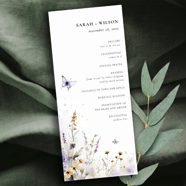 Lilac Fleur sauvage Butterfly Garden Programme (Créateur téléchargé)