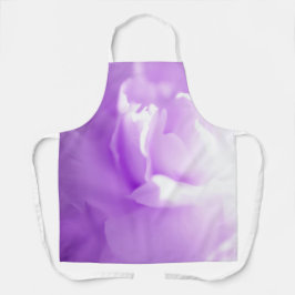 Lilac Floral All-over Print Schürze