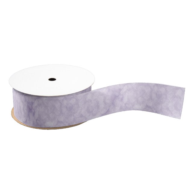 Lilac Floral Ripsband (Spule)