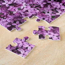 Lilac Foto | Gefleckte halbe Tropfen |
