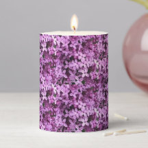Lilac Foto | Gefleckte halbe Tropfen |