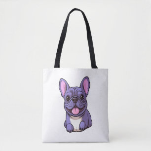 Lilac French Bulldog Tasche