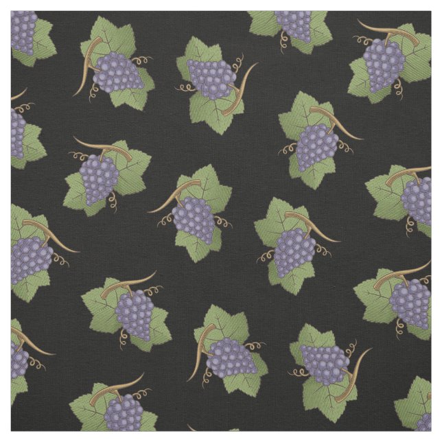 Lilac Grapes Pattern Stoff (Muster)