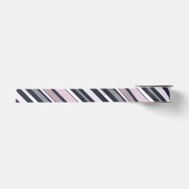 Lilac Gray Pastel Pink Elegante Stripe Gemustert Satinband