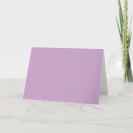 Lilac Greeting Card Karte