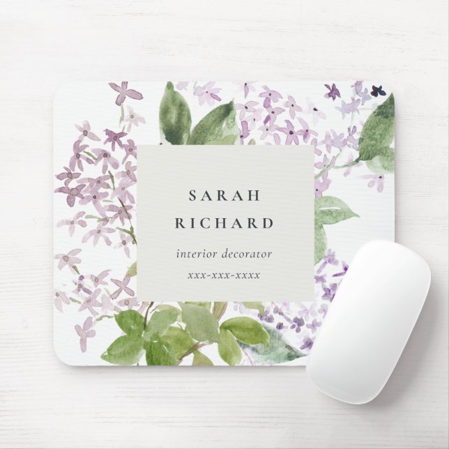 Lilac Hütte Garden Mousepad (Mit Mouse)