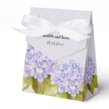 Lilac Hydrangea Handgemalt