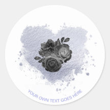*~* Lilac Iridescent Herz Blume Weiß