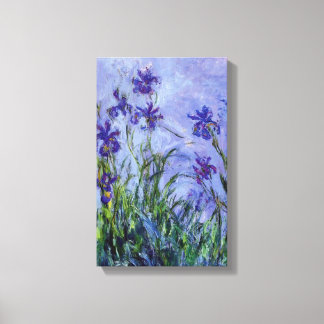 Lilac Irises Claude Monet Fine Art Leinwanddruck