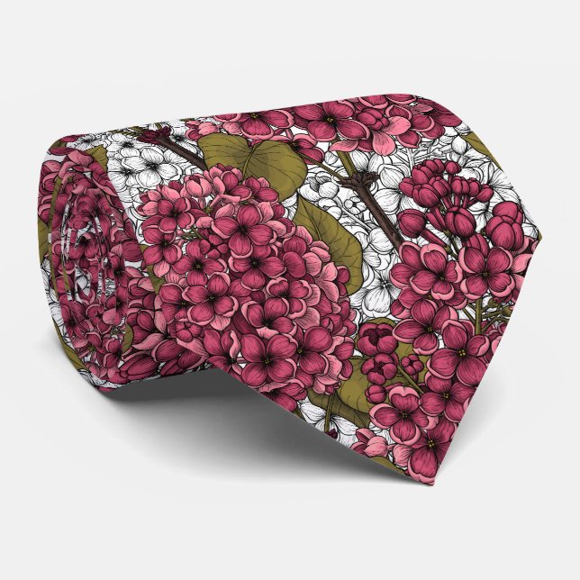 Lilac Krawatte (Gerollt)