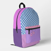 Lilac, Lavendel und Rose, Punkte und Blume