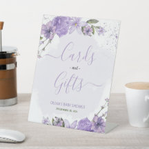 Lilac Lavender Cards und Giftzeichen