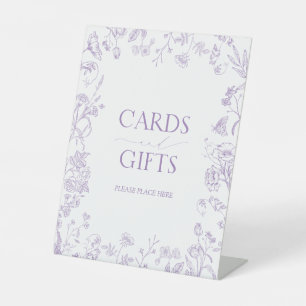 Lilac Lavender French Viktorianisch Brautparty Gif Sockelschild