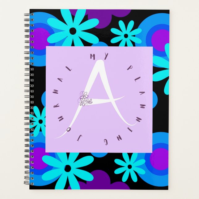 Lilac Letter A Blume Power Planer (Vorderseite)