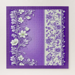 Lilac-Lila Blumenmuster