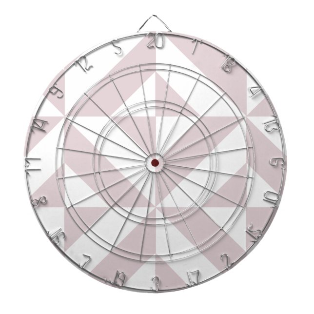 Lilac Lila Geometric Deko Cube Pattern Dartscheibe (vorne)