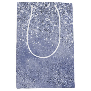 Lilac Lila Glitzer Glitz Funkelglasur Mittlere Geschenktüte