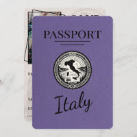 Lilac Lila Italy Passport