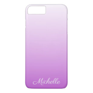 Lilac lila ombre personalisiert name Case-Mate iPhone hülle
