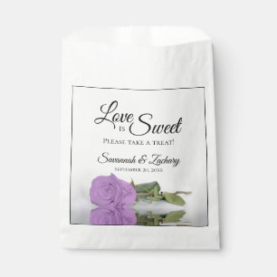 Lilac Lila Rose Liebe ist Sweet Take Leckerei Hoch Geschenktütchen